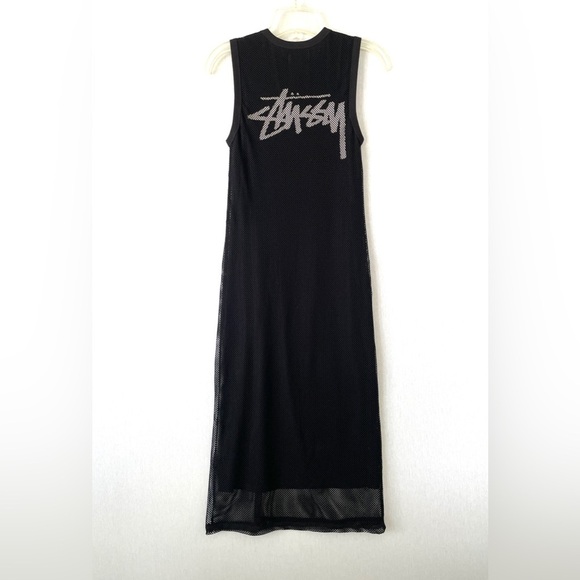⭐️HP⭐️ Stussy Redondo Mesh Midi Dress - Picture 3 of 8